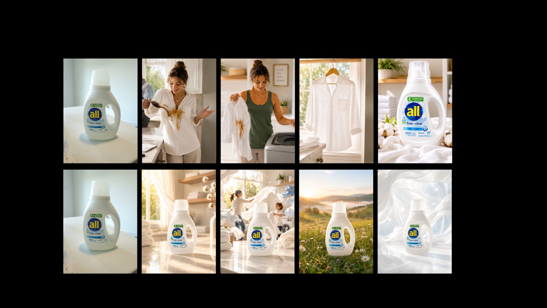 Consumer product brand campaign