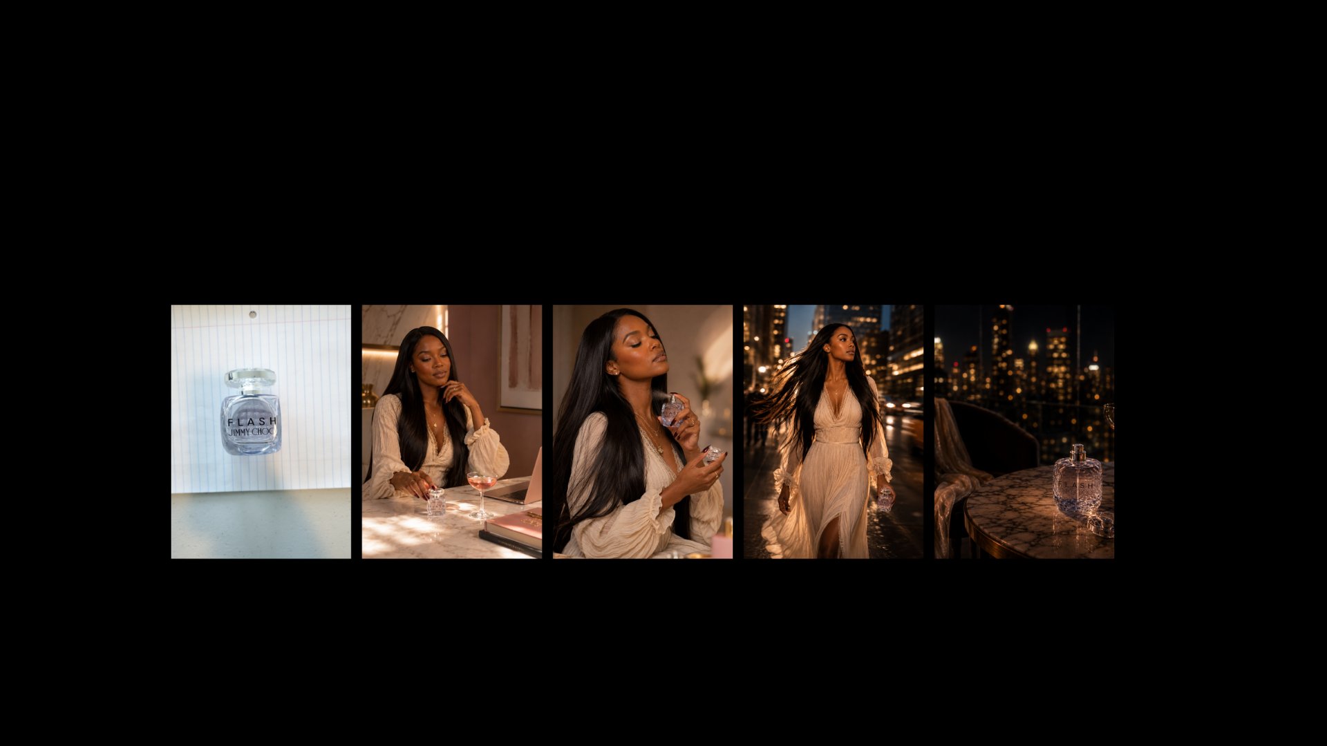 Fragrance brand campaign
